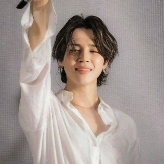 Recent activity shot of Jimin (BTS)