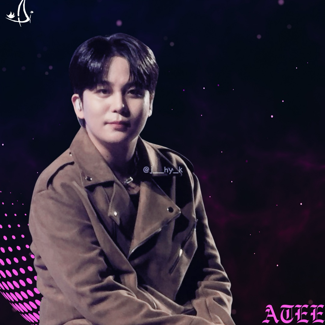 Recent activity shot of Jongho (ATEEZ)