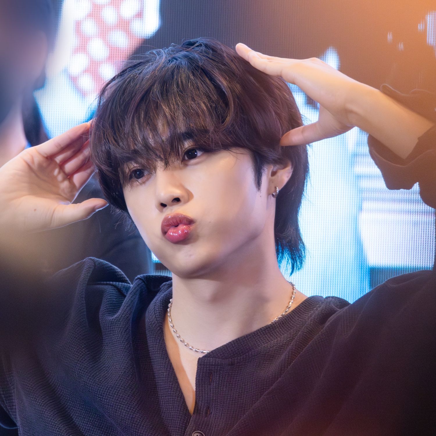 Behind-the-scenes cut of Sunwoo (THE BOYZ)