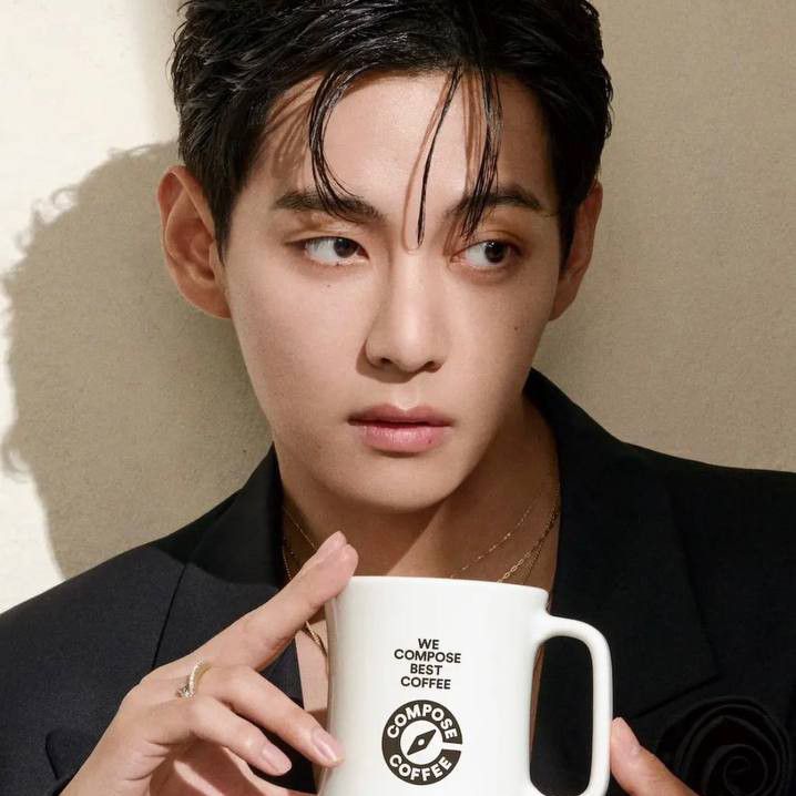 Recent activity shot of V (BTS)