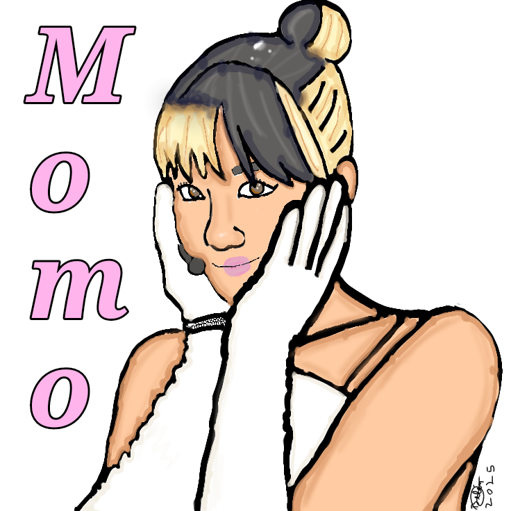 Momo (TWICE)的幕後花絮