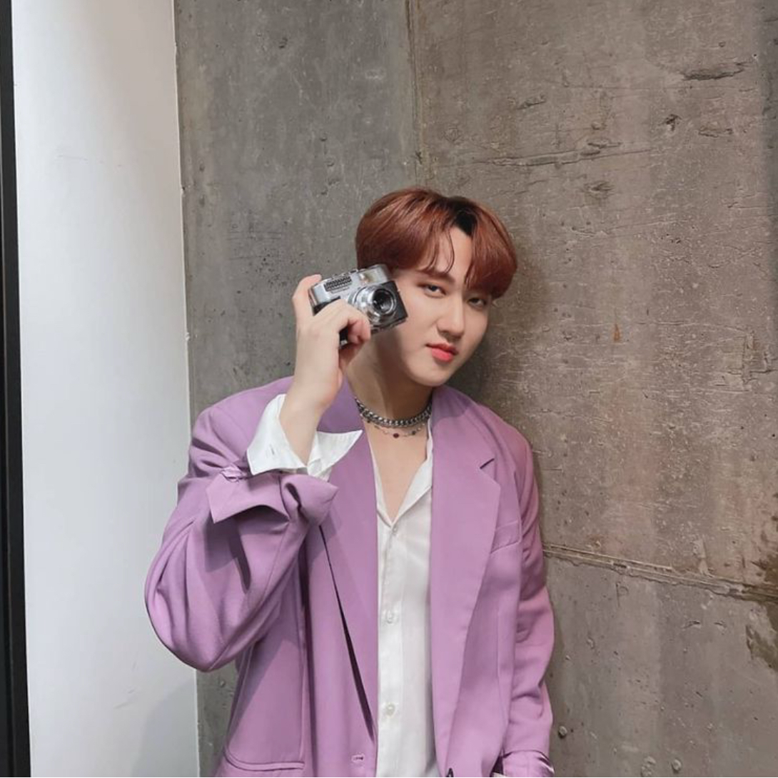 A moment captured by Changbin (Stray Kids)'s fan