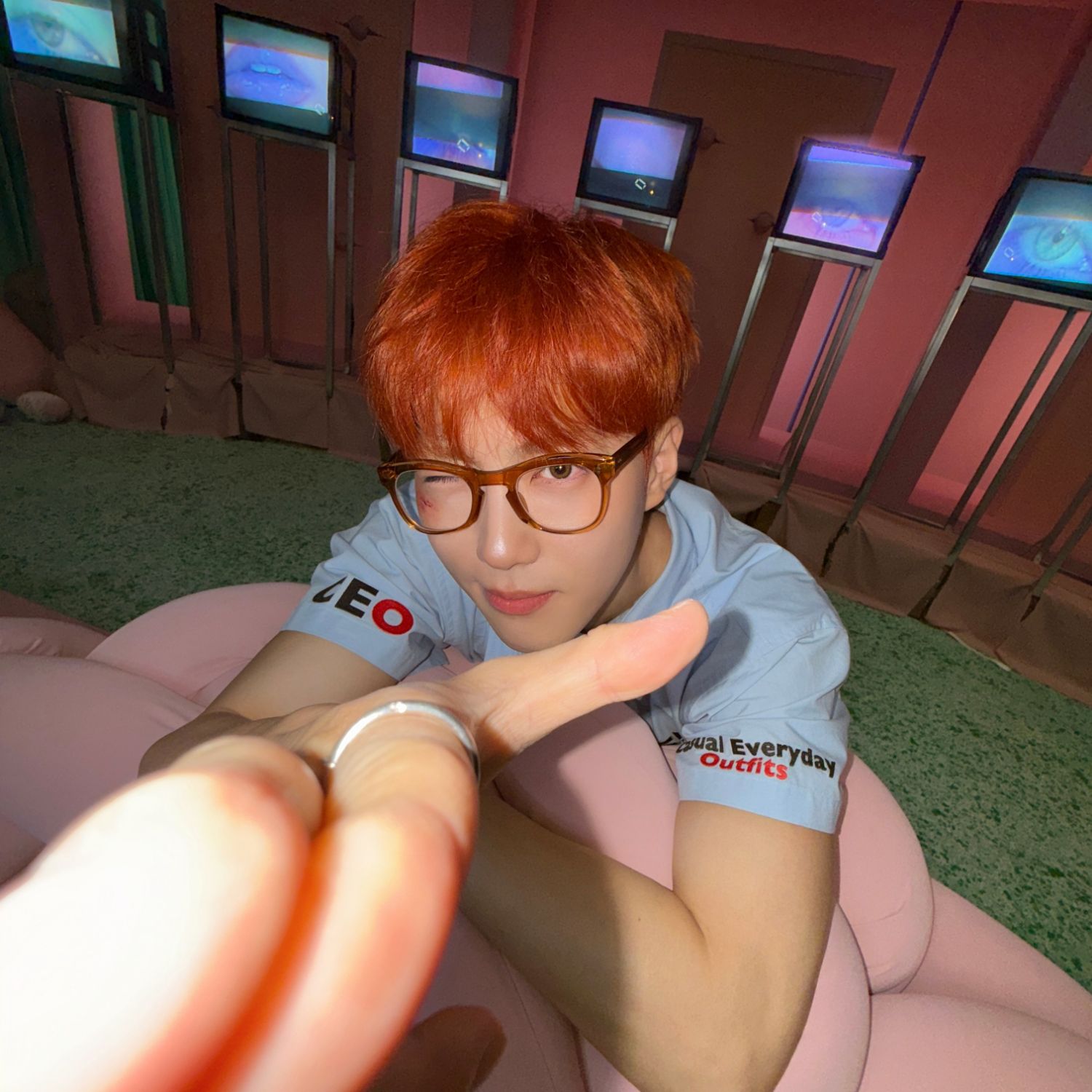 A moment captured by EXO's fan
