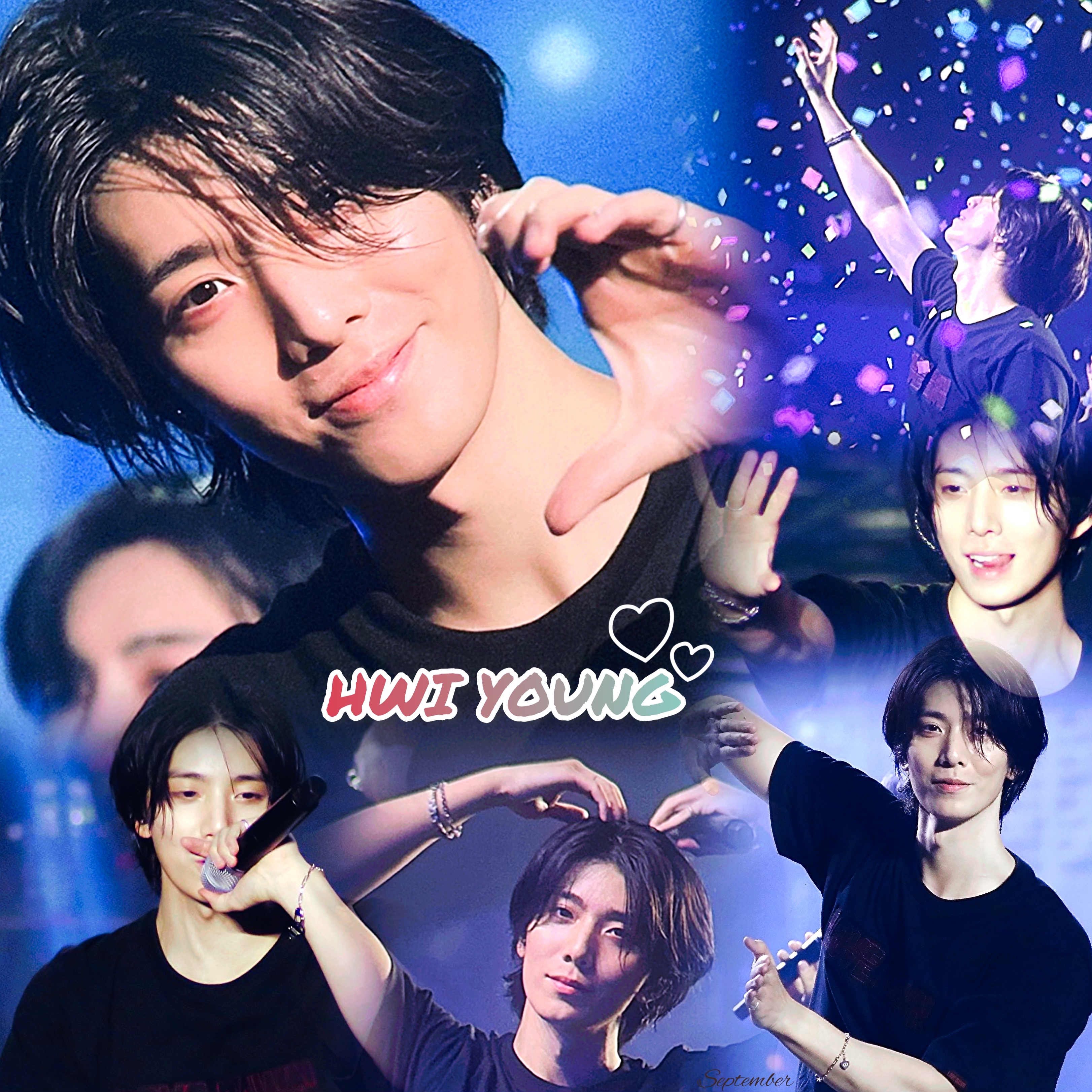 A moment captured by Hwiyoung (SF9)'s fan