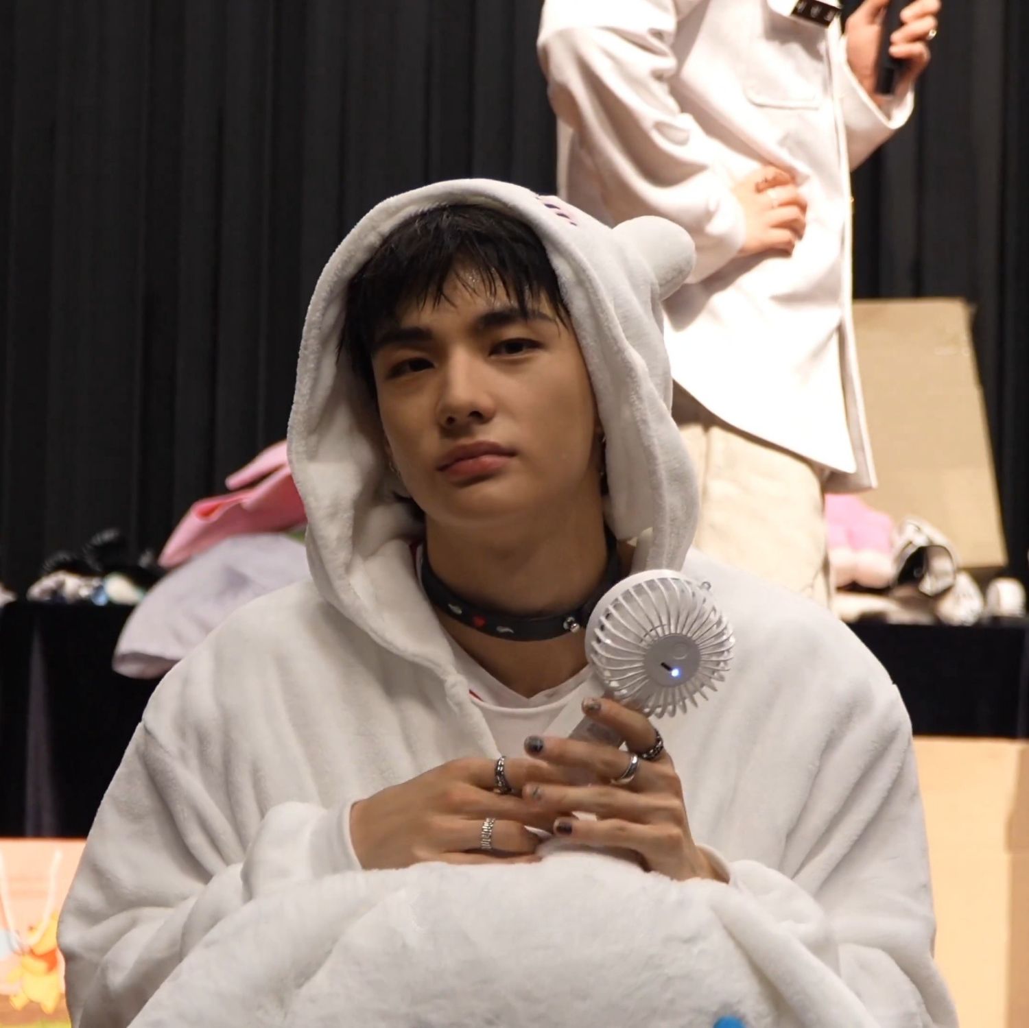 Recent activity shot of Hyunjin (Stray Kids)