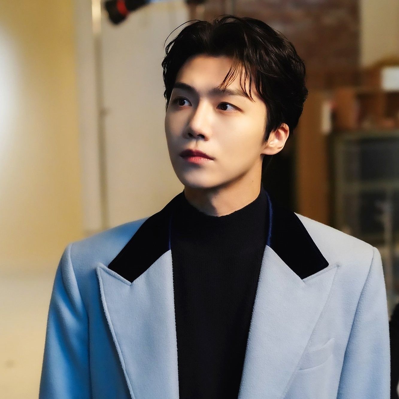 A moment captured by Jinho (PENTAGON)'s fan