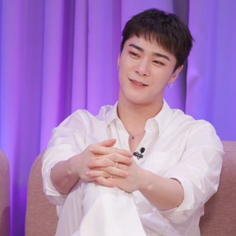 Recent activity shot of Moonbin (ASTRO)