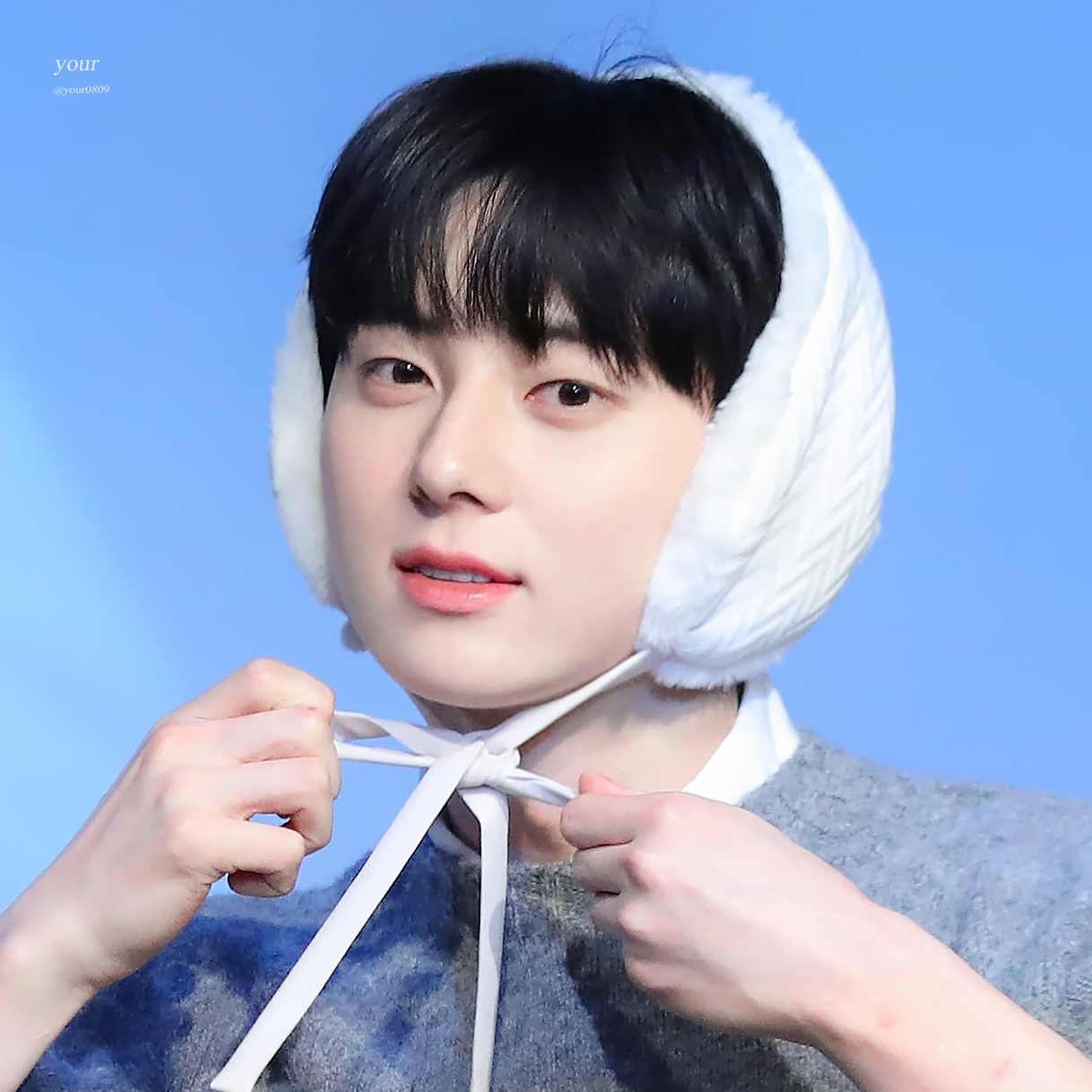 Recent activity shot of Hwang Minhyun