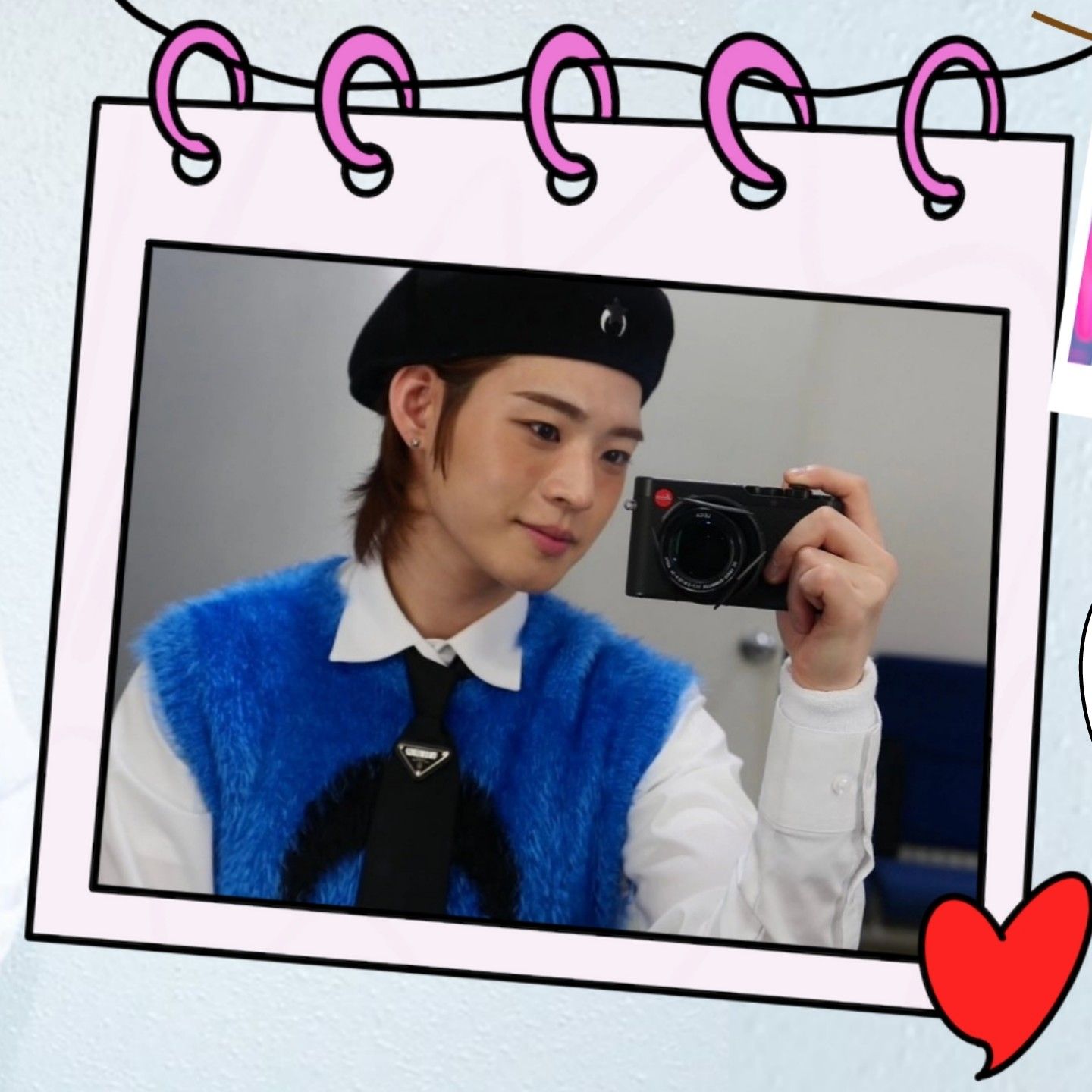 Recent activity shot of Hyojin (ONF)