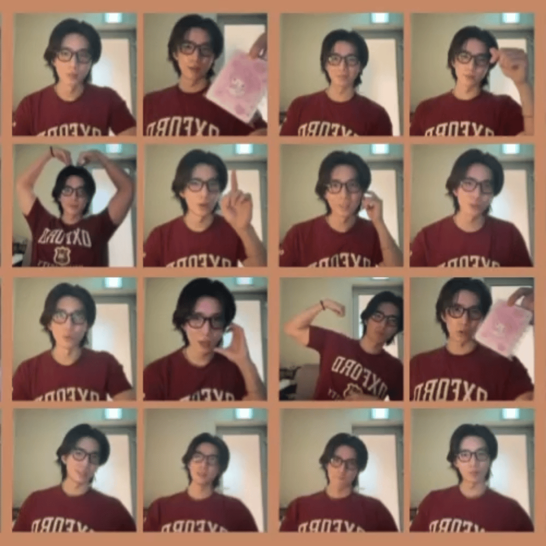 Recent activity shot of Hwiyoung (SF9)