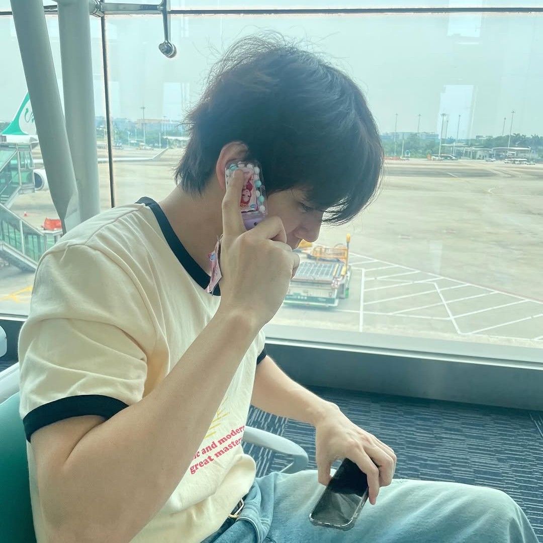 Recent activity shot of Ong Seongwu