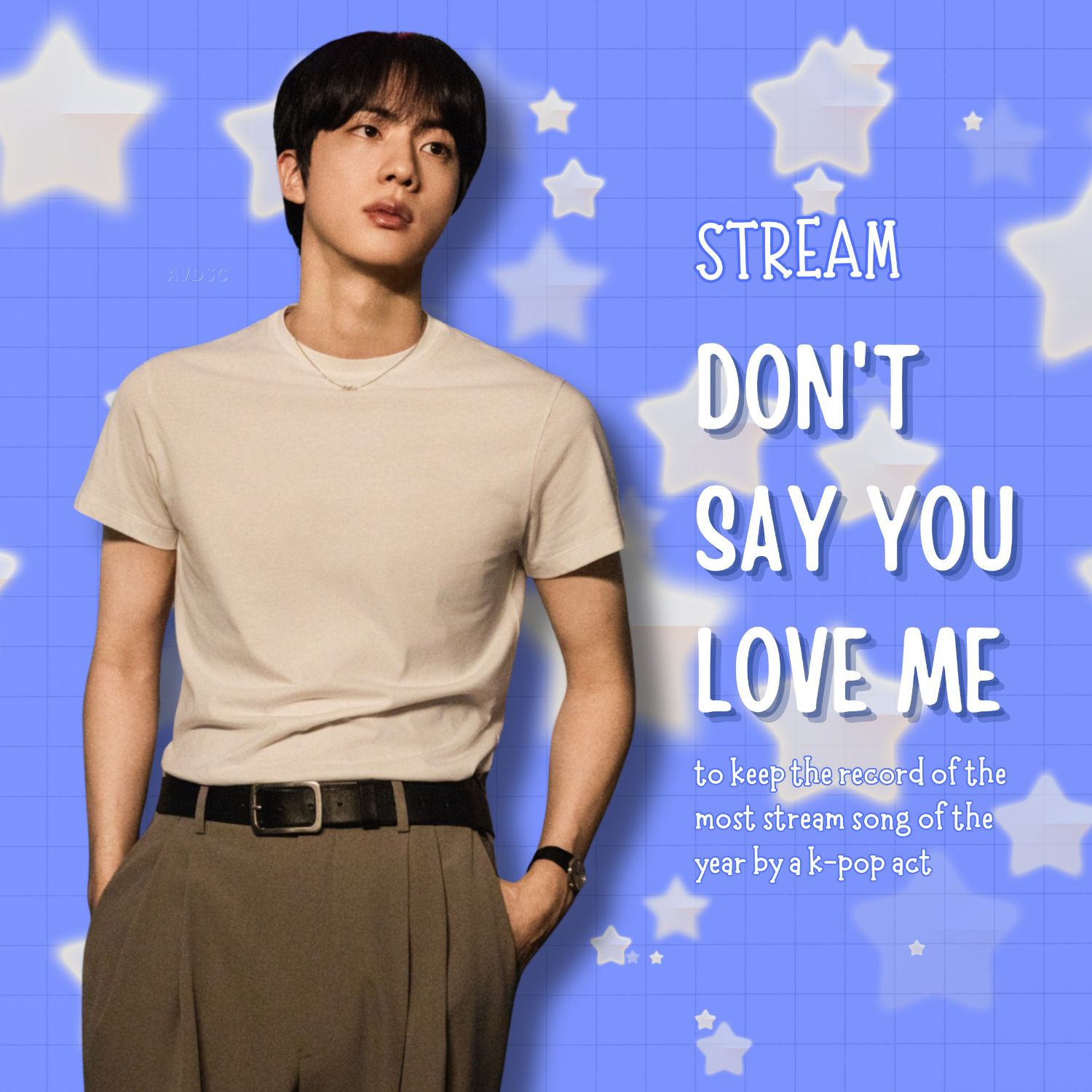 Latest photo of Jin (BTS)