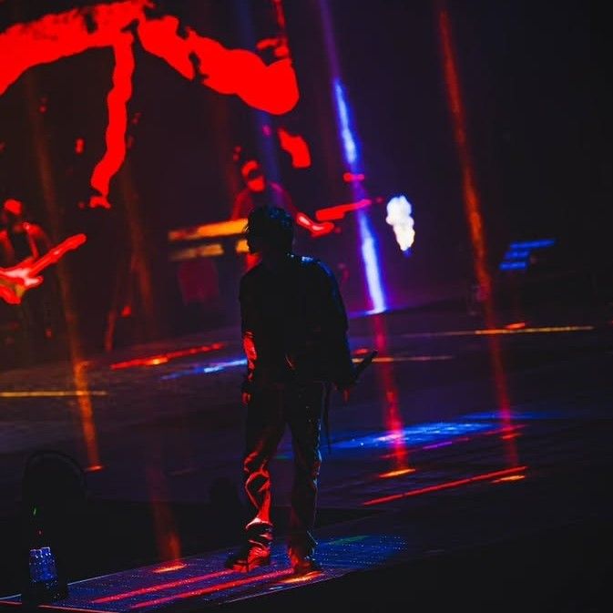 A moment captured by SUGA (BTS)'s fan