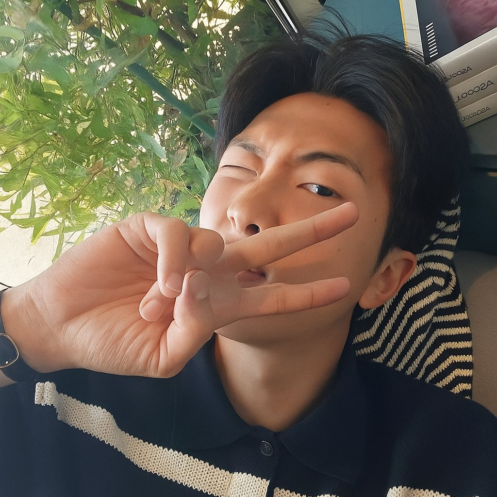 RM (防彈少年團)的最新照片