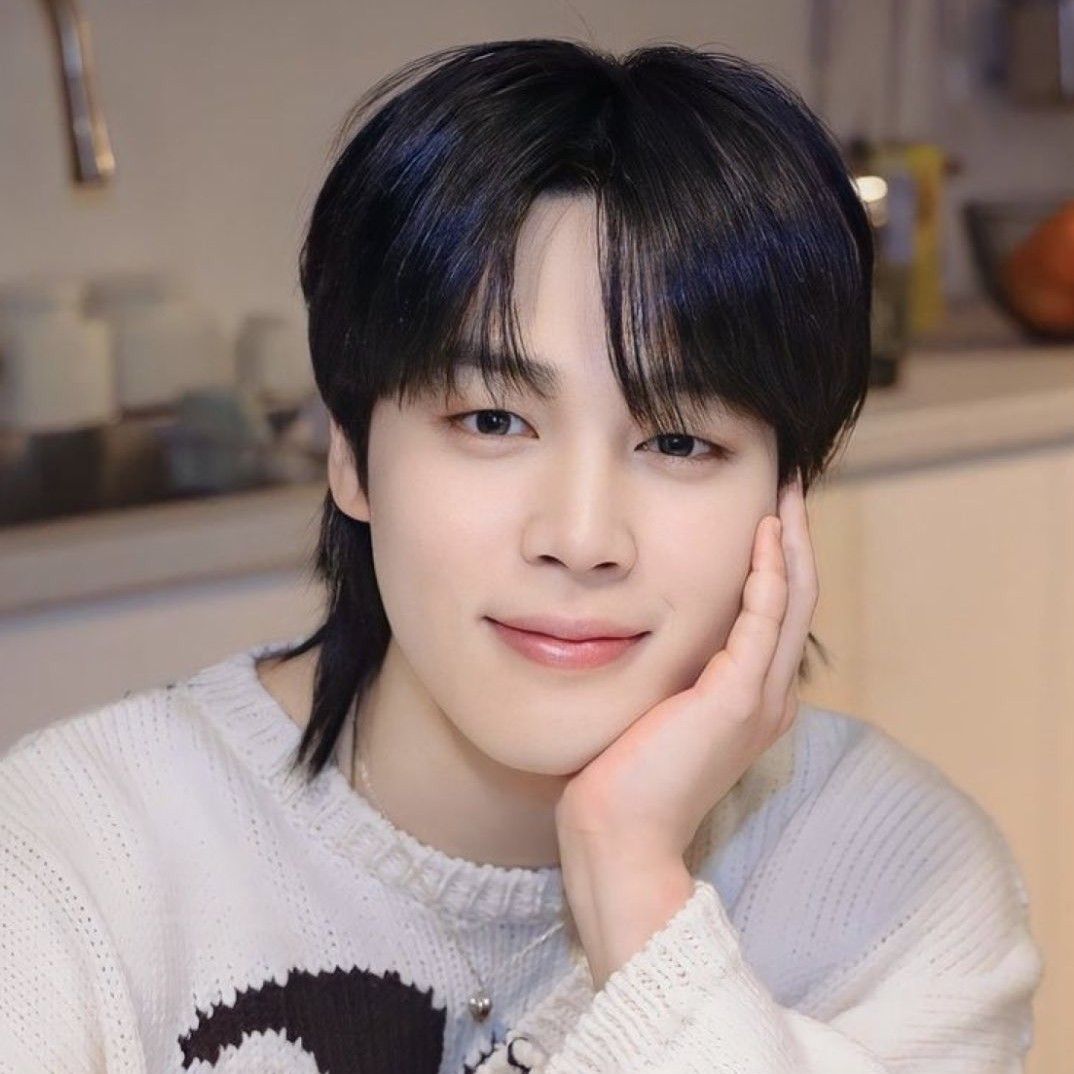 Recent activity shot of Jimin (BTS)