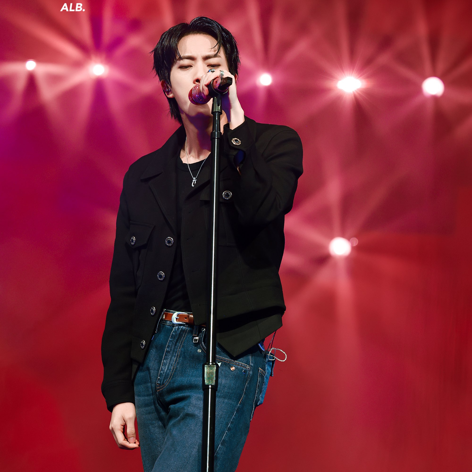 Jin (防弹少年团)粉丝拍下的瞬间