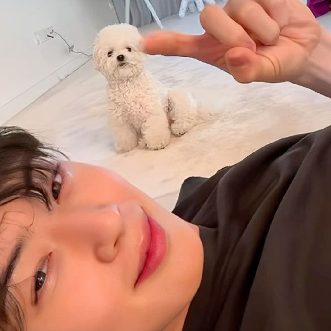 A moment captured by Eunwoo (ASTRO)'s fan