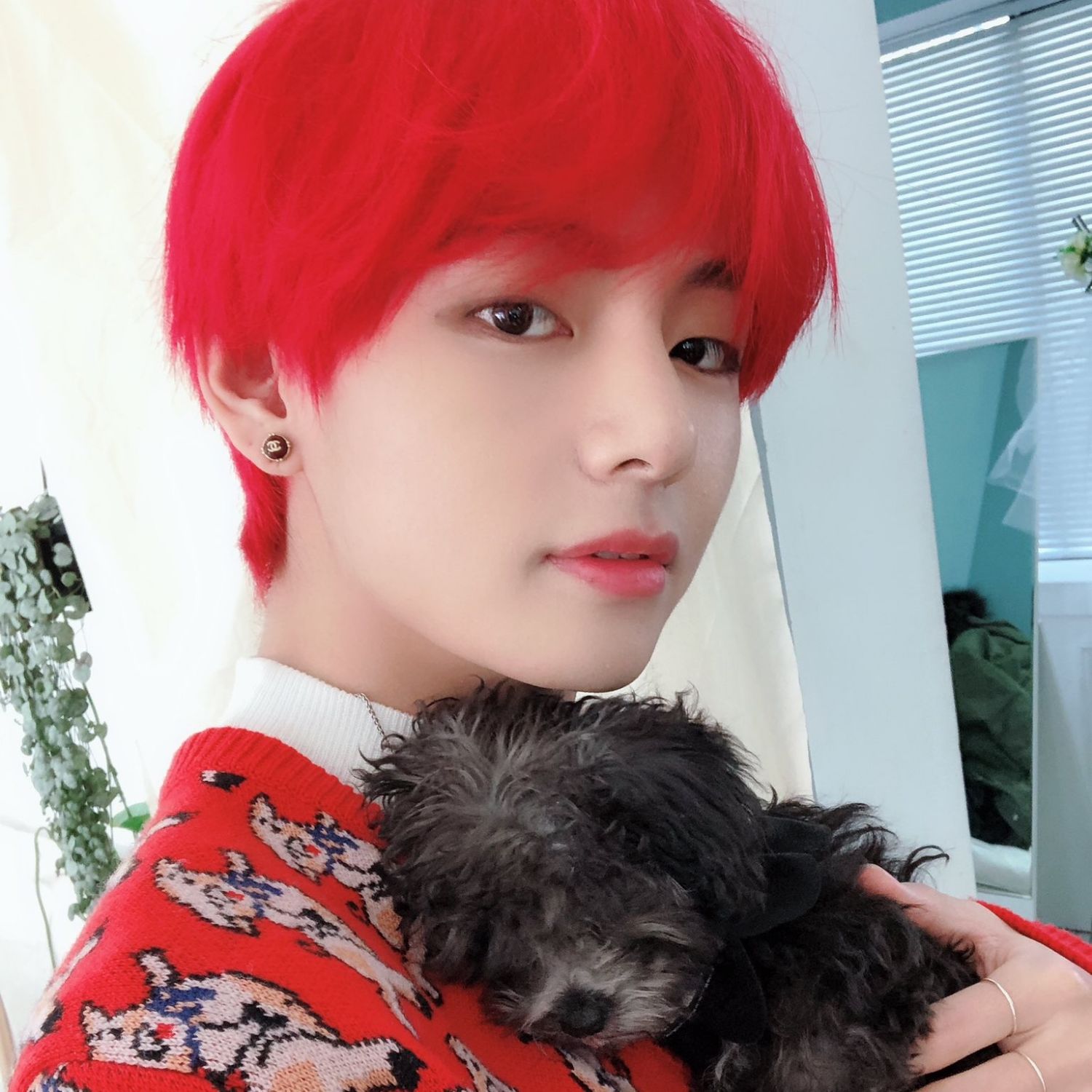 뷔 (방탄소년단)의 비하인드 컷