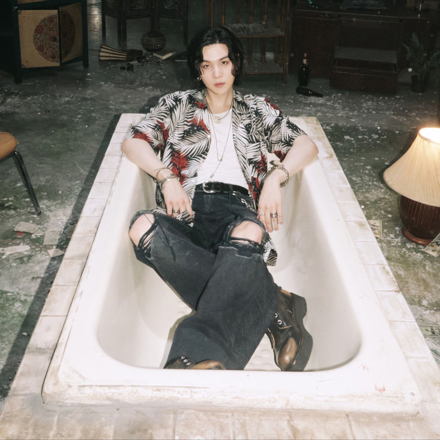 Recent activity shot of SUGA (BTS)