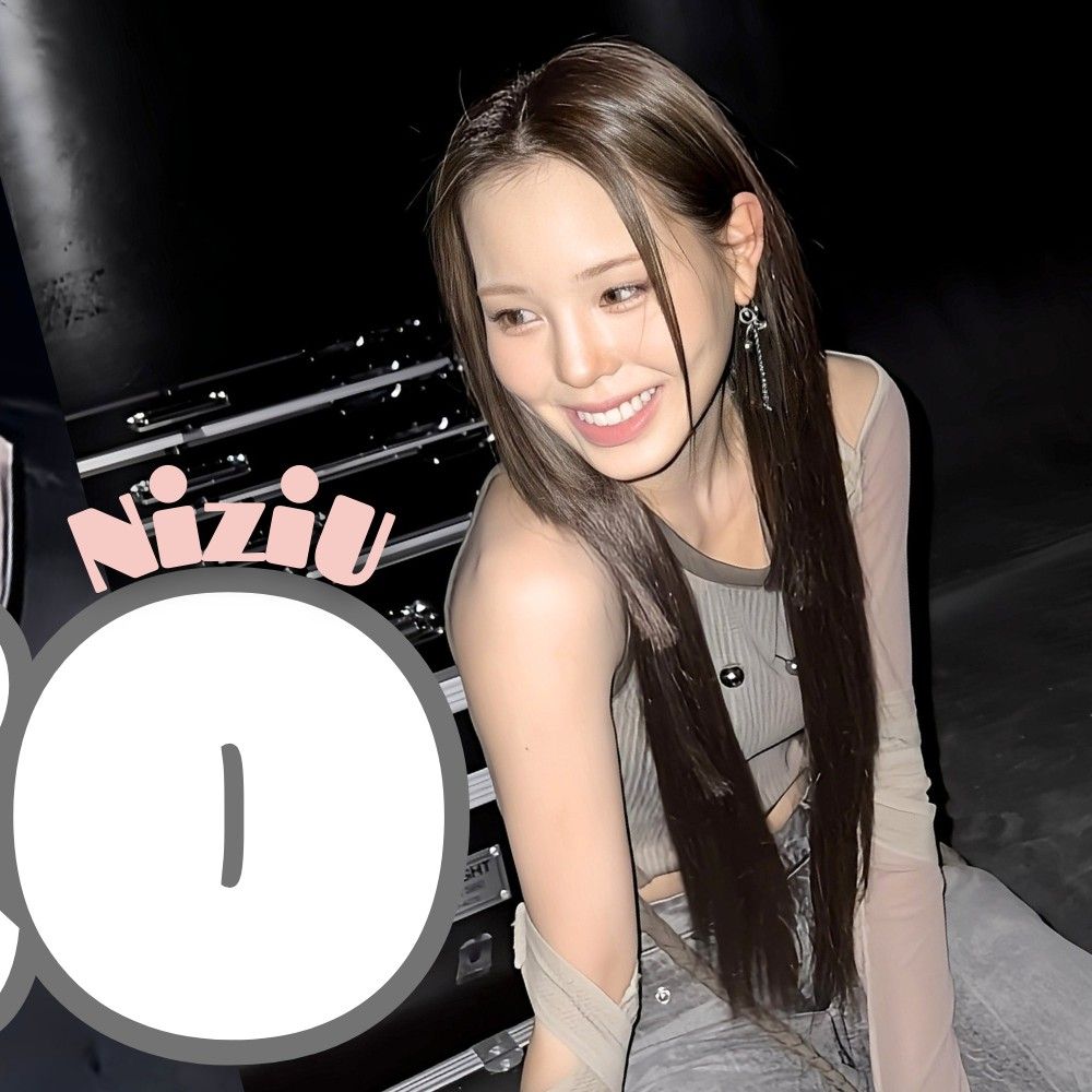 Behind-the-scenes cut of Mako (NiziU)