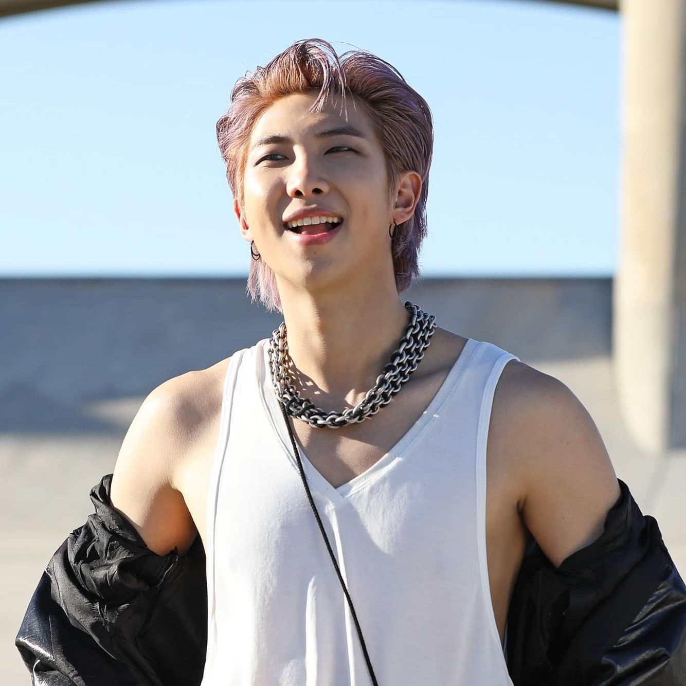 A moment captured by RM (BTS)'s fan