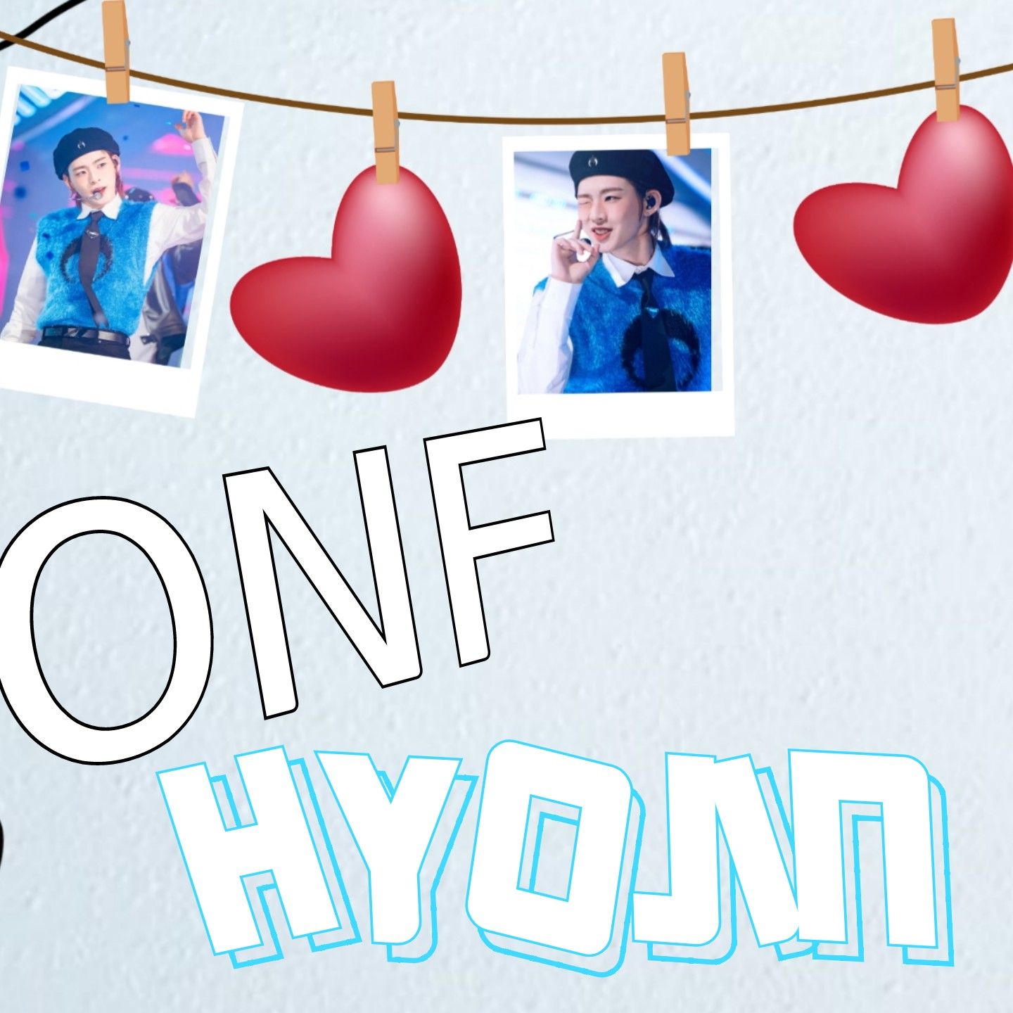 A moment captured by Hyojin (ONF)'s fan