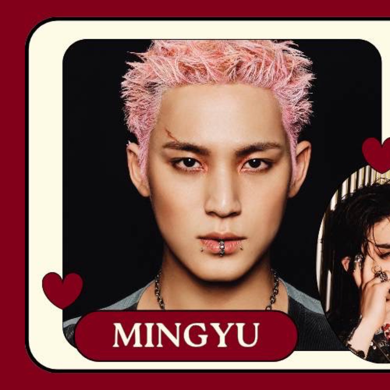 A moment captured by Mingyu (SEVENTEEN)'s fan