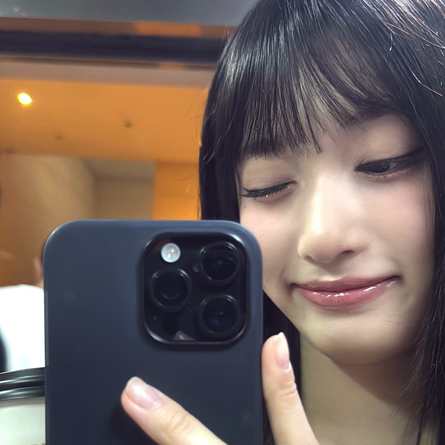 Recent activity shot of Leeseo (IVE)