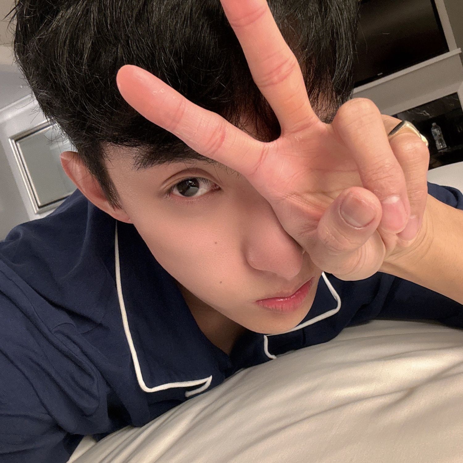Recent activity shot of DK (SEVENTEEN)