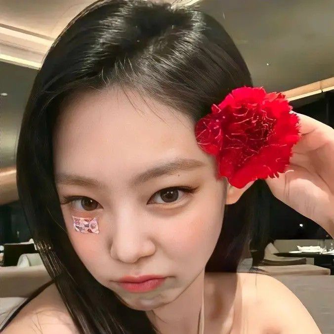Recent activity shot of Jennie (BLACKPINK)