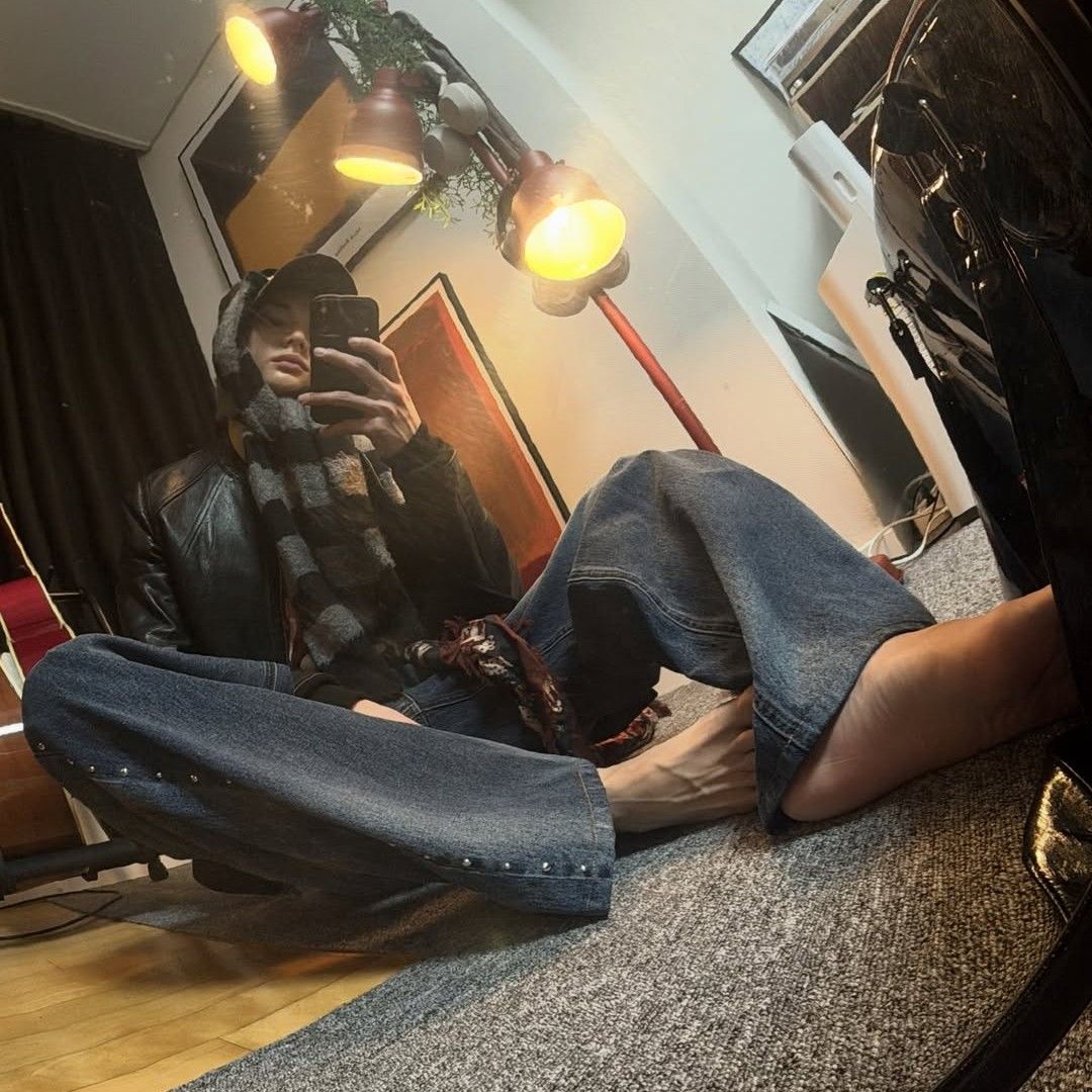 A moment captured by Hyunjin (Stray Kids)'s fan