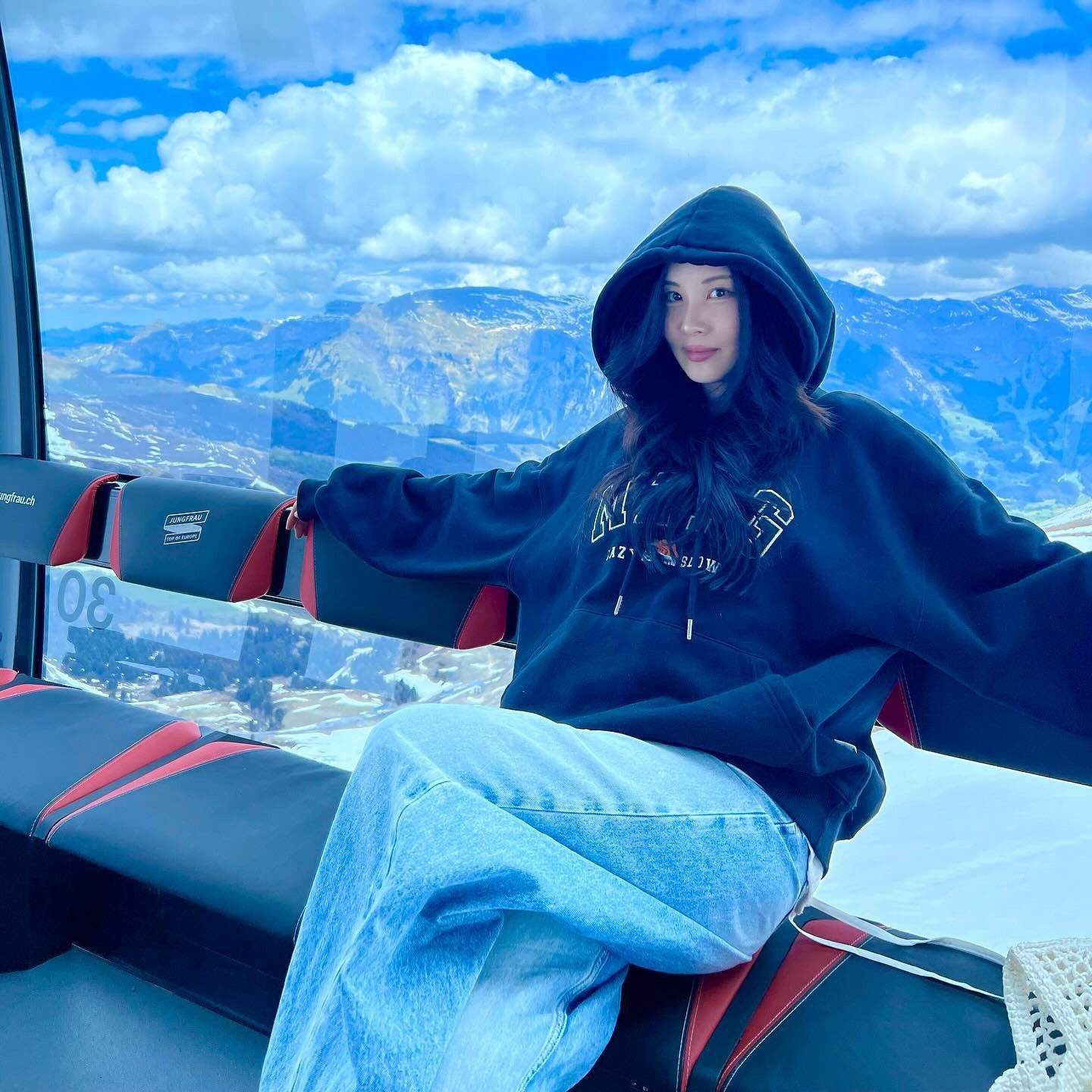 A moment captured by Seohyun (Girls' Generation)'s fan