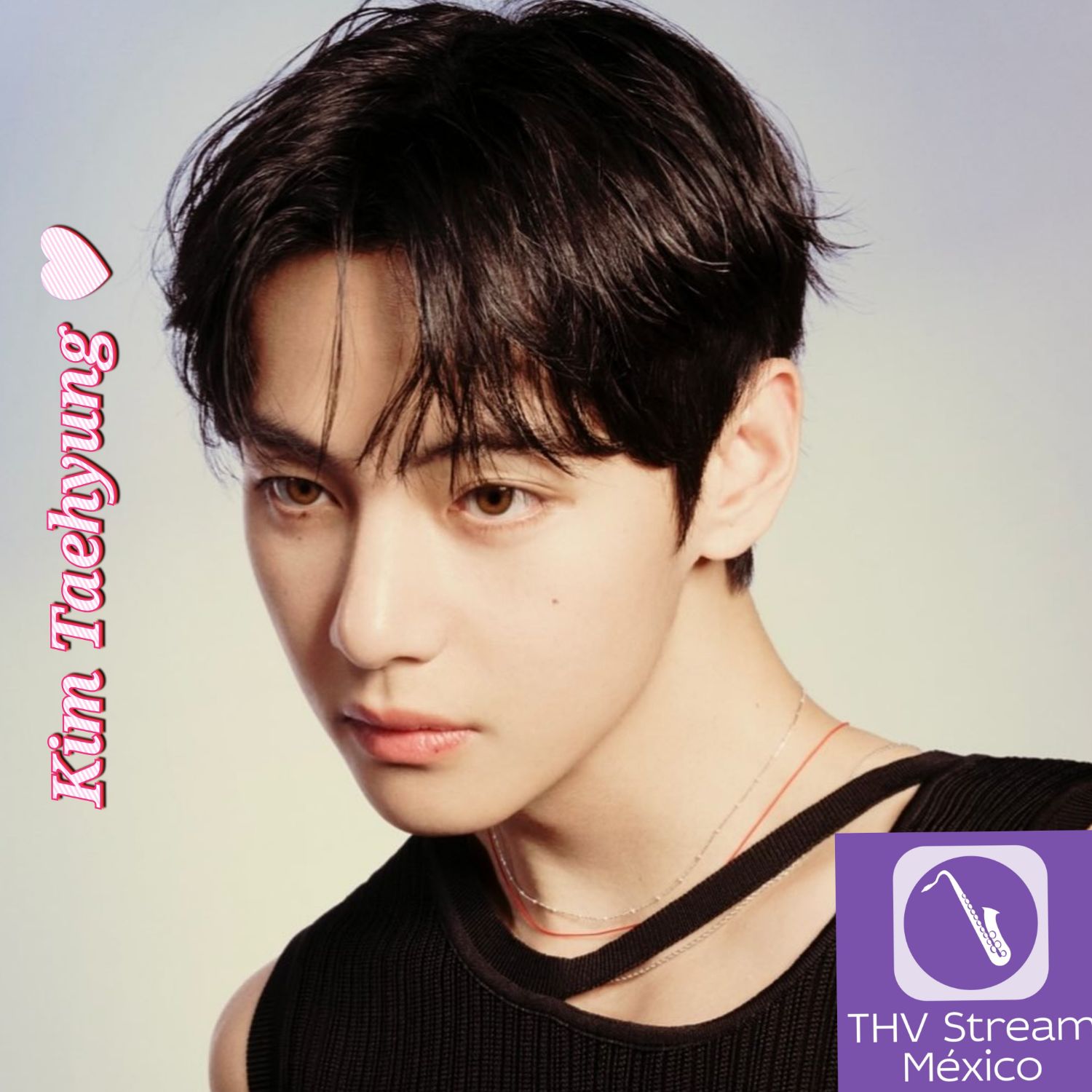 A moment captured by V (BTS)'s fan