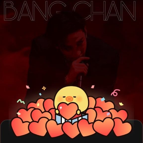 Recent activity shot of Bang Chan (Stray Kids)