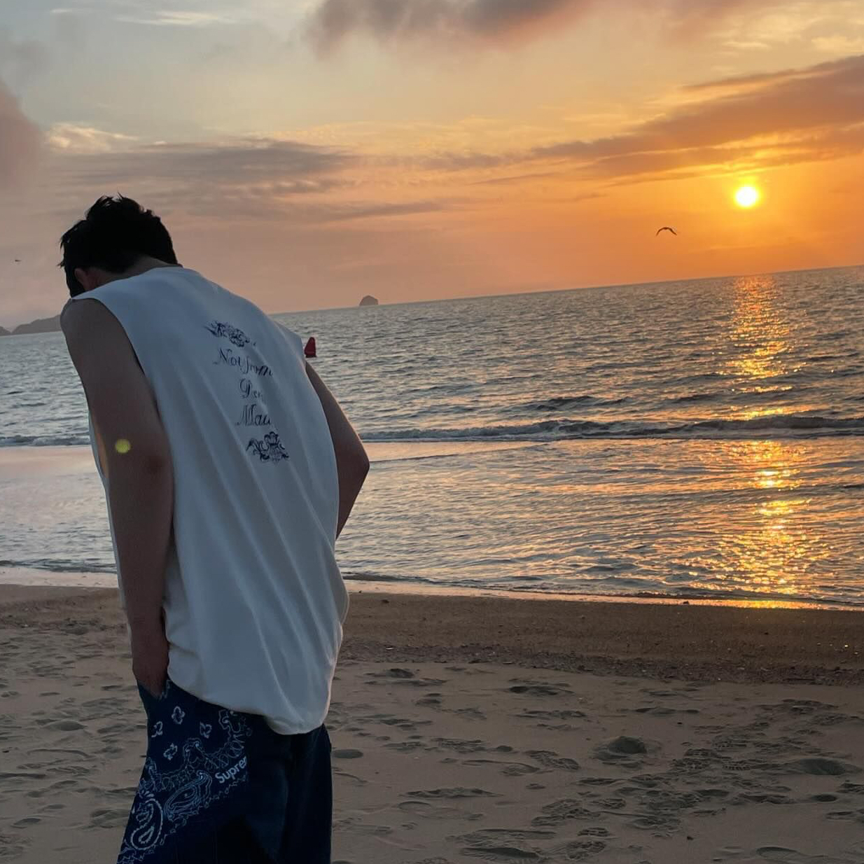 Recent activity shot of Kim Yohan (WEi)