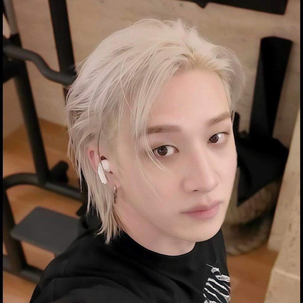 A moment captured by Bang Chan (Stray Kids)'s fan