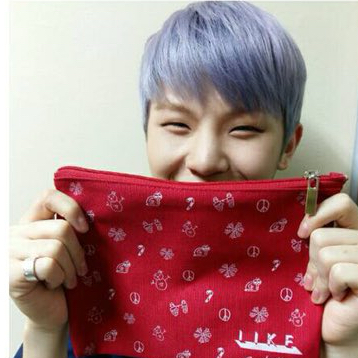 Recent activity shot of Woozi (SEVENTEEN)