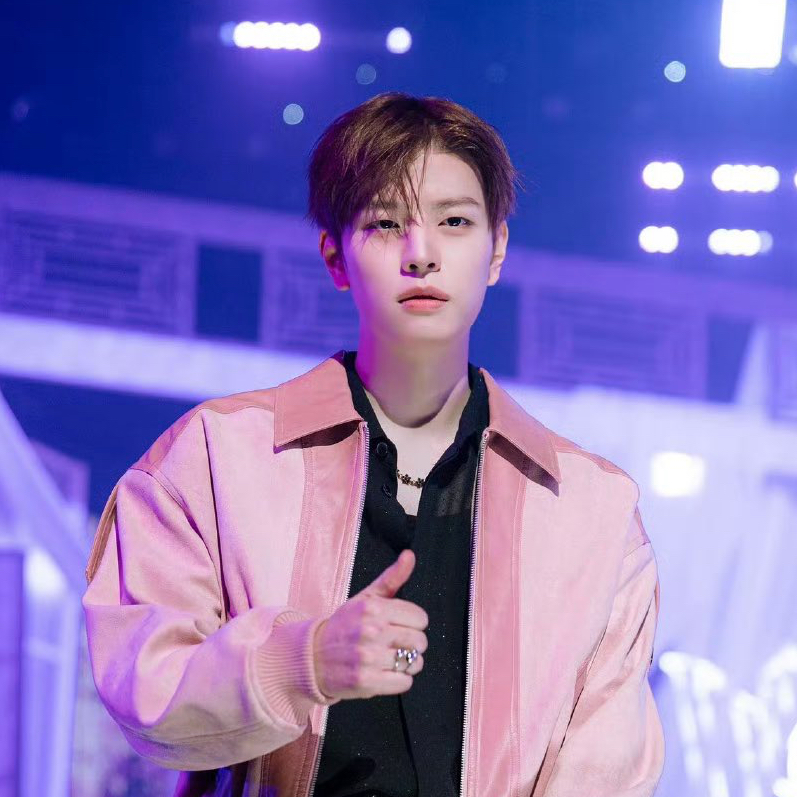 Recent activity shot of Seungmin (Stray Kids)