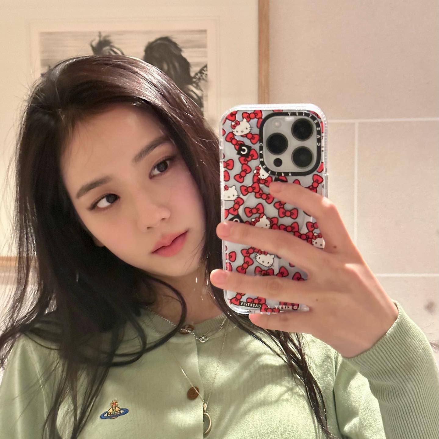 A moment captured by Jisoo (BLACKPINK)'s fan