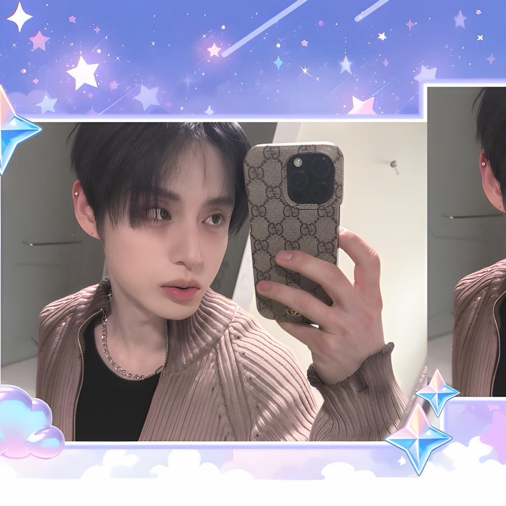 A moment captured by Kim Jiwoong (ZEROBASEONE)'s fan