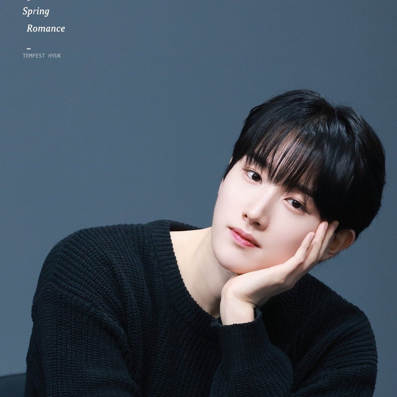 Behind-the-scenes cut of Hyuk (TEMPEST)