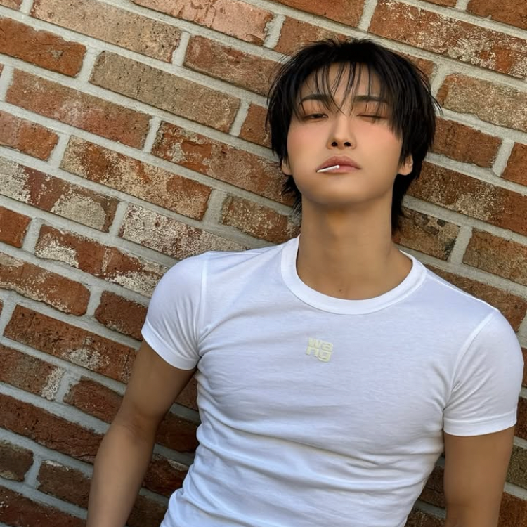 Recent activity shot of Seonghwa (ATEEZ)