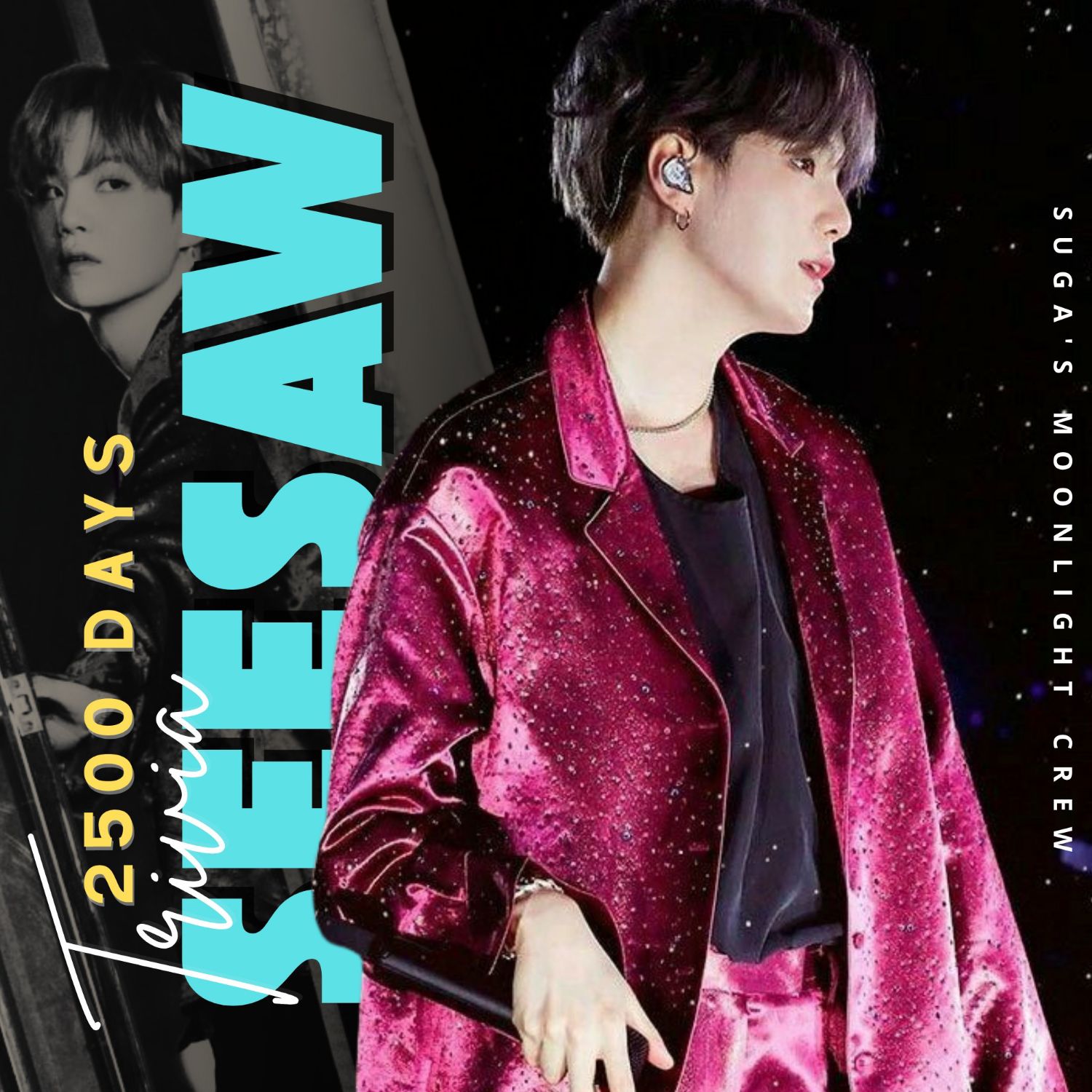 Recent activity shot of SUGA (BTS)