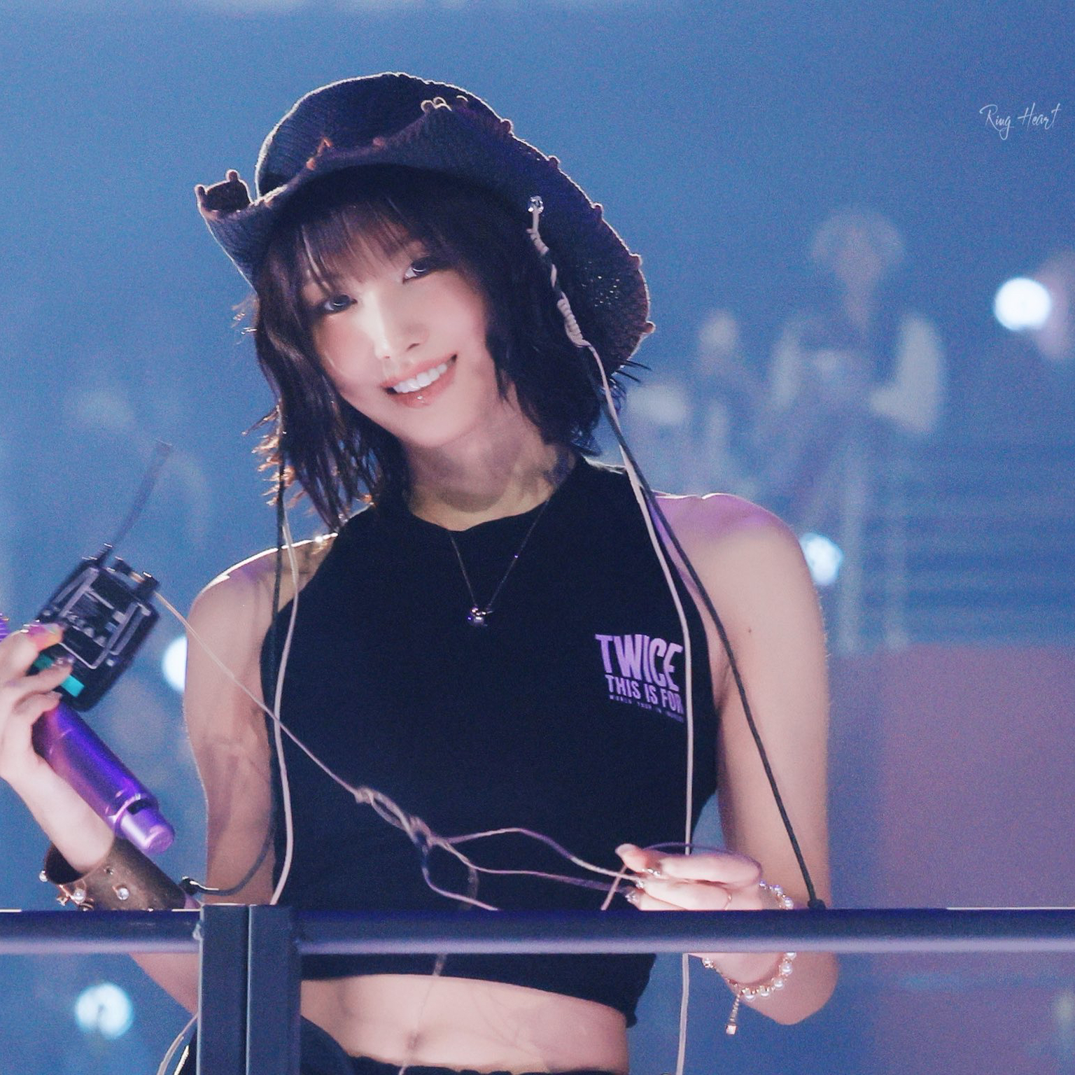 A moment captured by Momo (TWICE)'s fan