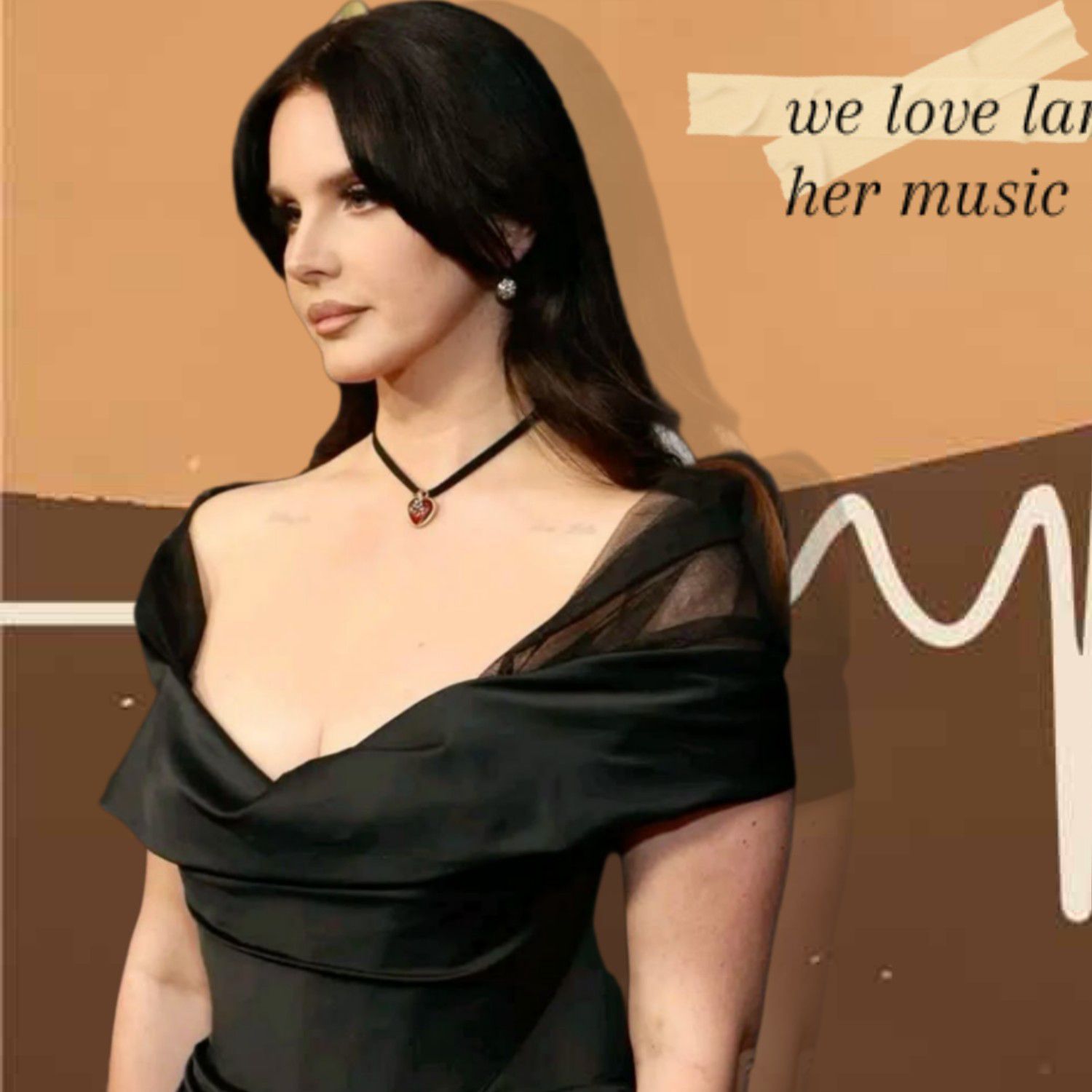 A moment captured by Lana del Rey's fan