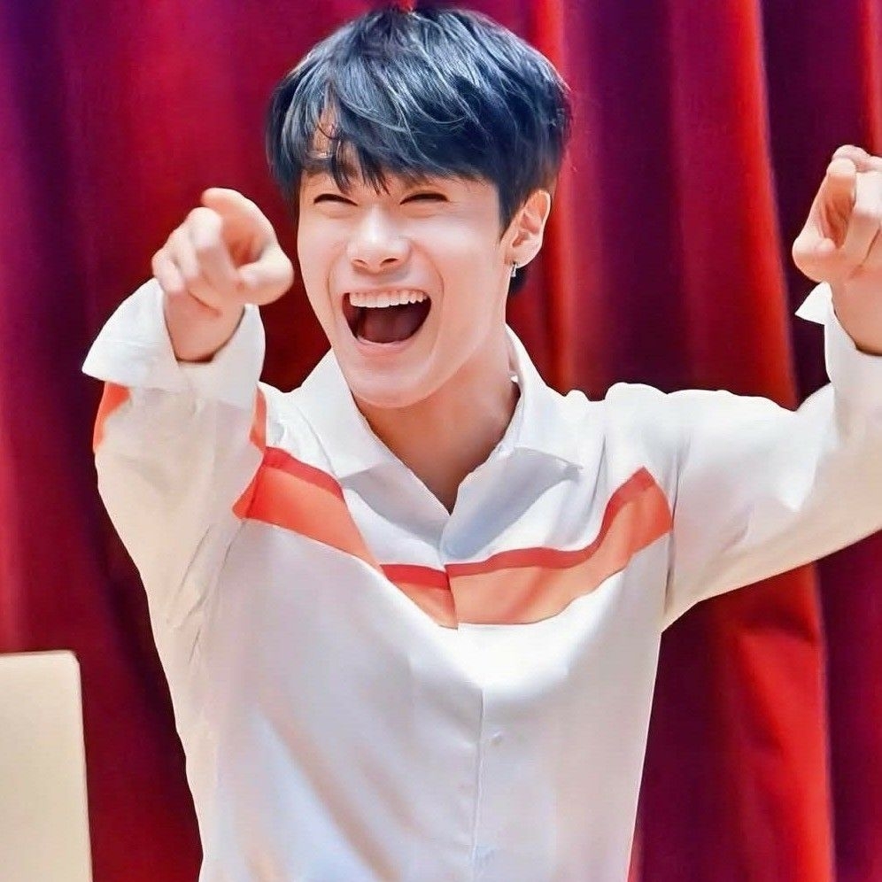 Recent activity shot of Moonbin (ASTRO)