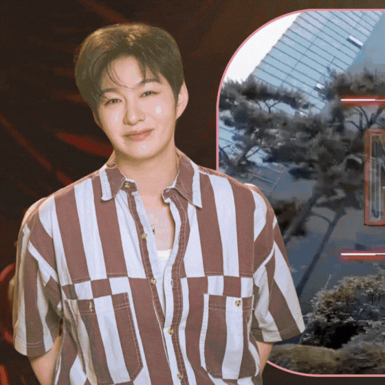 Recent activity shot of Lee Changsub (BTOB)
