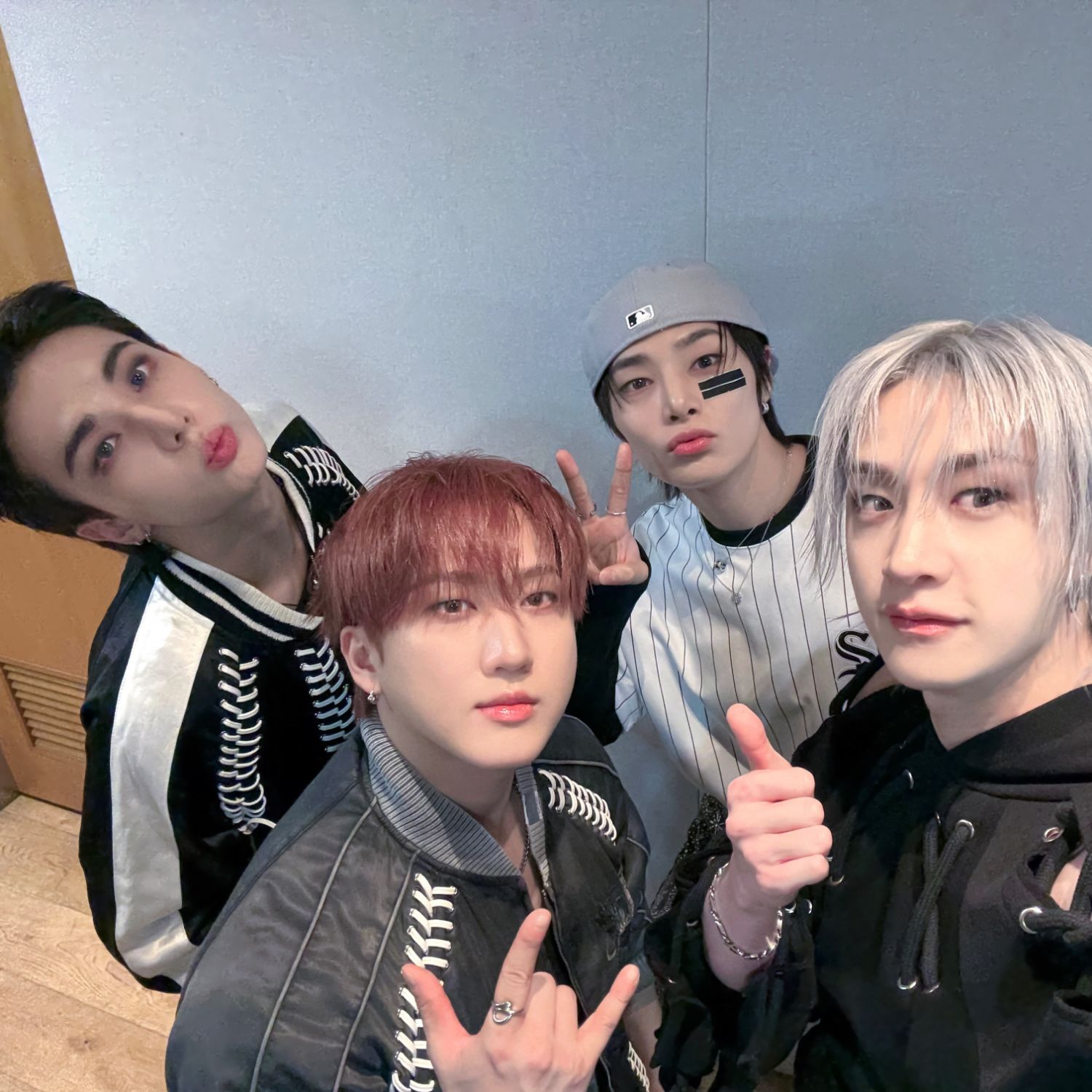 A moment captured by Changbin (Stray Kids)'s fan