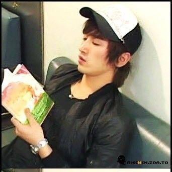 A moment captured by Lee Minwoo (SHINHWA)'s fan