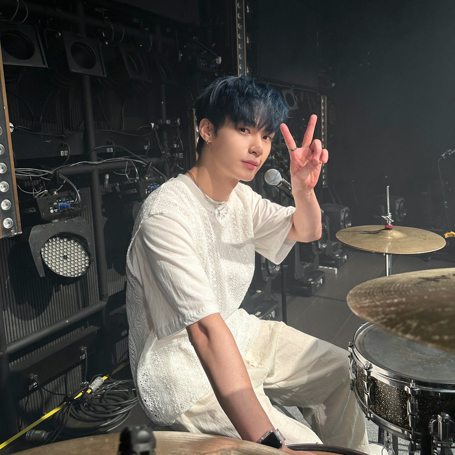 A moment captured by HANGYEOM (OMEGA X)'s fan